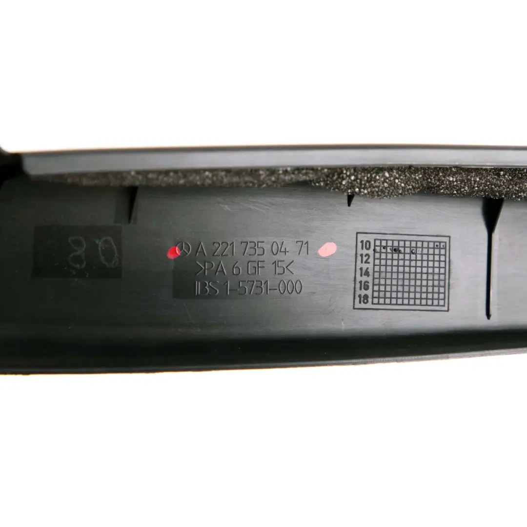 Hinten Rechts Innen Tür Fensterrahmen Abdeckung Trim für Mercedes W221 mit Teilenummer A2217350471 Mercedes W221 Hinten Rechts Innen Tür Fensterrahmen Abdeckung Trim - SKU A2217350471 - Teilenummer A2217350471