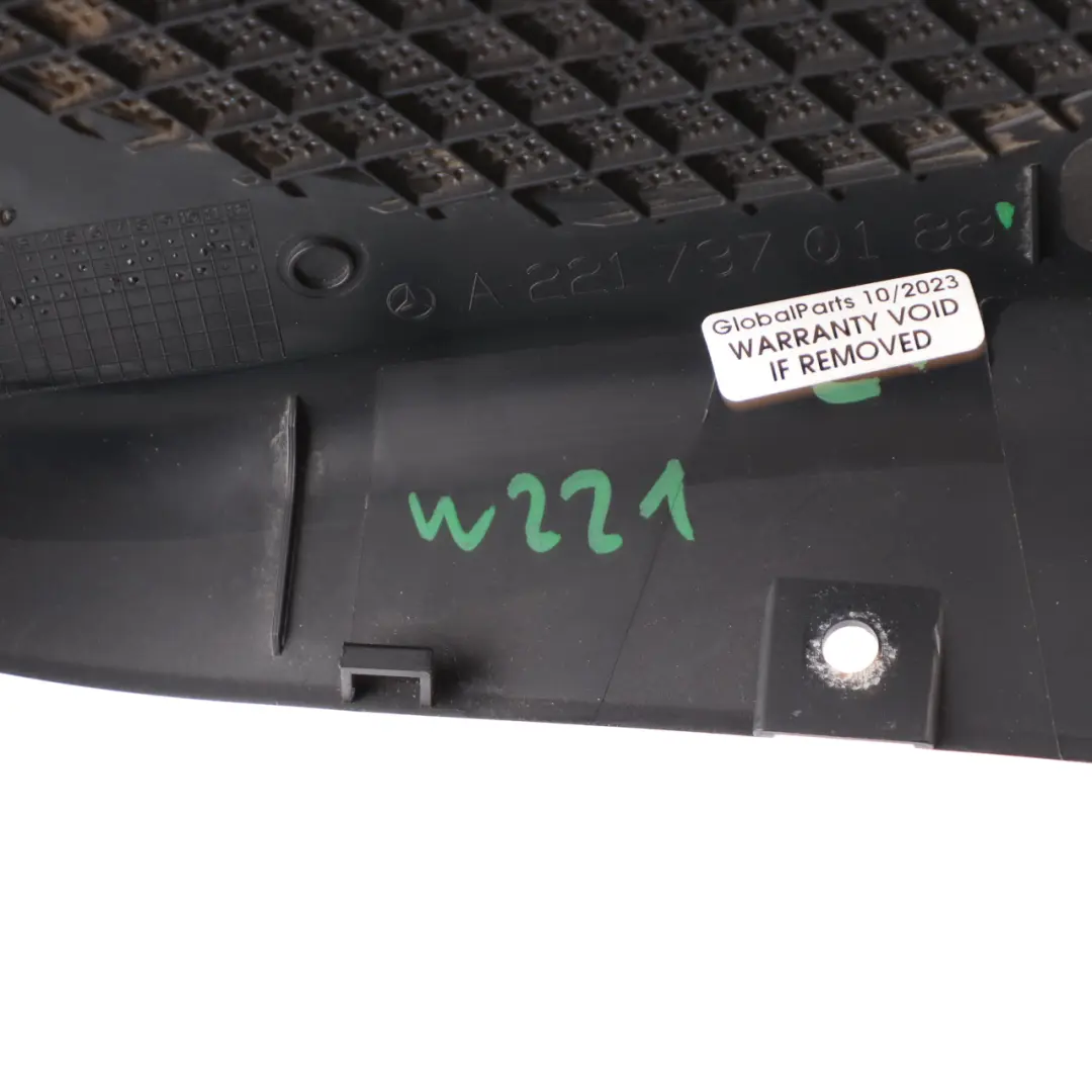 Speaker Cover Rear Door Left N/S Loudspeaker Trim to Mercedes W221 with Part number A2217370188 Mercedes W221 Speaker Cover Rear Door Left N/S Loudspeaker Trim - SKU A2217370188 - Part number A2217370188