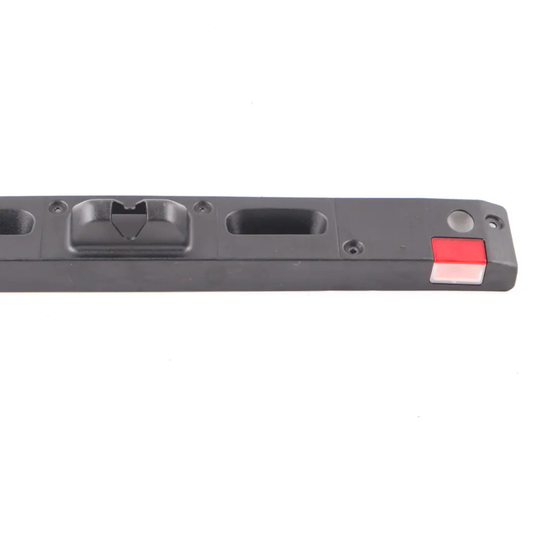 Boot Trunk Lid Lock Latch Edge Cover Trim to Mercedes W221 Tailgate with Part number A2217500093 Mercedes W221 Tailgate Boot Trunk Lid Lock Latch Edge Cover Trim - SKU A2217500093 - Part number A2217500093