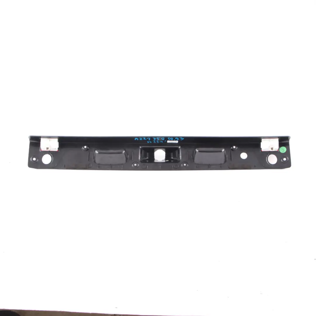 Osłona Zamka Bagażnika Listwa Klapy Czarna do Mercedes W221 o numerze A2217500093 Mercedes W221 Osłona Zamka Bagażnika Listwa Klapy Czarna - SKU A2217500093 - Numer Części A2217500093