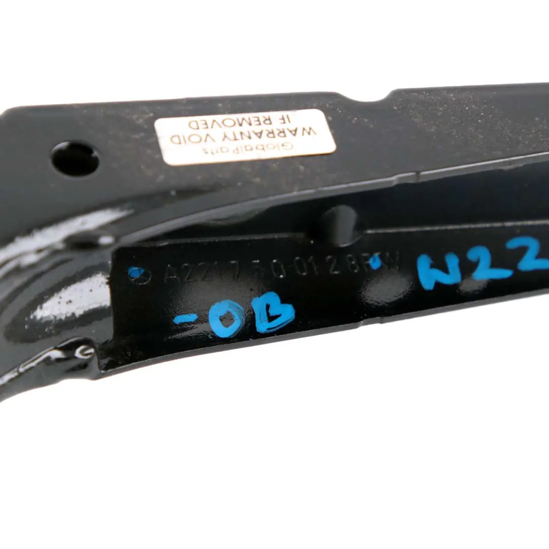 Mercedes-Benz S W221 Trunk Tailgate Left N/S Hinge Obsidian Black Metallic - 197 to with Part number A2217500128 Mercedes-Benz S W221 Trunk Tailgate Left N/S Hinge Obsidian Black Metallic - 197 - SKU A2217500128-OB - Part number A2217500128