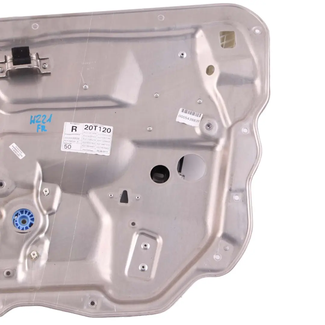 Mercedes-Benz W221 Front Right Window Regulator Lifter Motor Panel to with Part number A2217601834 Mercedes-Benz W221 Front Right Window Regulator Lifter Motor Panel - SKU A2217601834 - Part number A2217601834