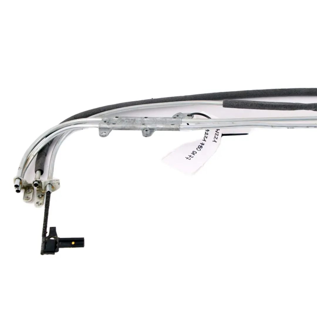 Mercedes W221 Panoramic Sunroof Pipe Frame Roof Carrier Cable Rear - SKU A2217800177 - Part number A2217800177