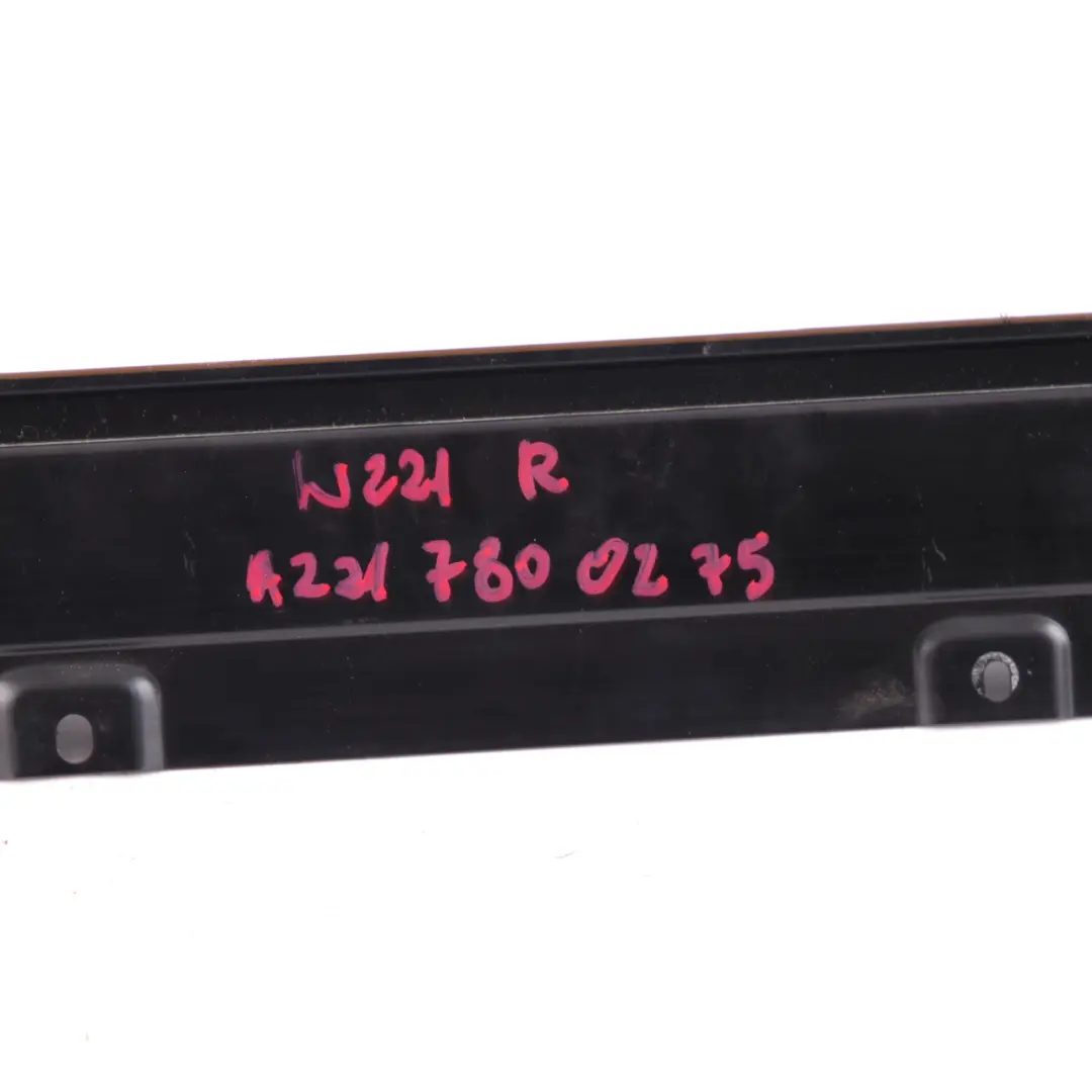 Mercedes-Benz W221 Guide Rail Sliding Roof Mechanism Right Linkage to with Part number A2217800275 Mercedes-Benz W221 Guide Rail Sliding Roof Mechanism Right Linkage - SKU A2217800275 - Part number A2217800275