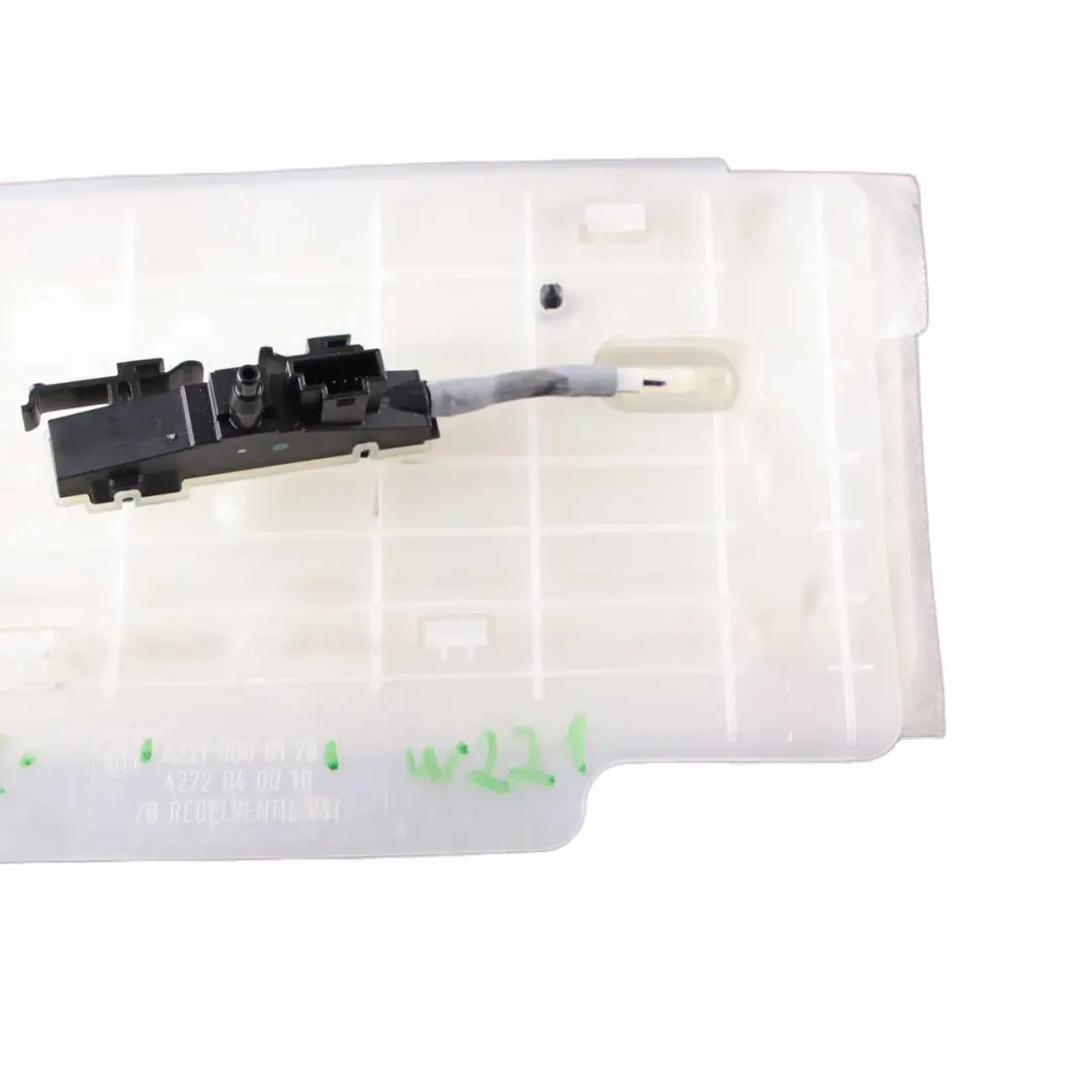 Mercedes W221 Front Seat Cushion Lumbar Support Pad Panel - SKU A2218000178 - Part number A2218000178