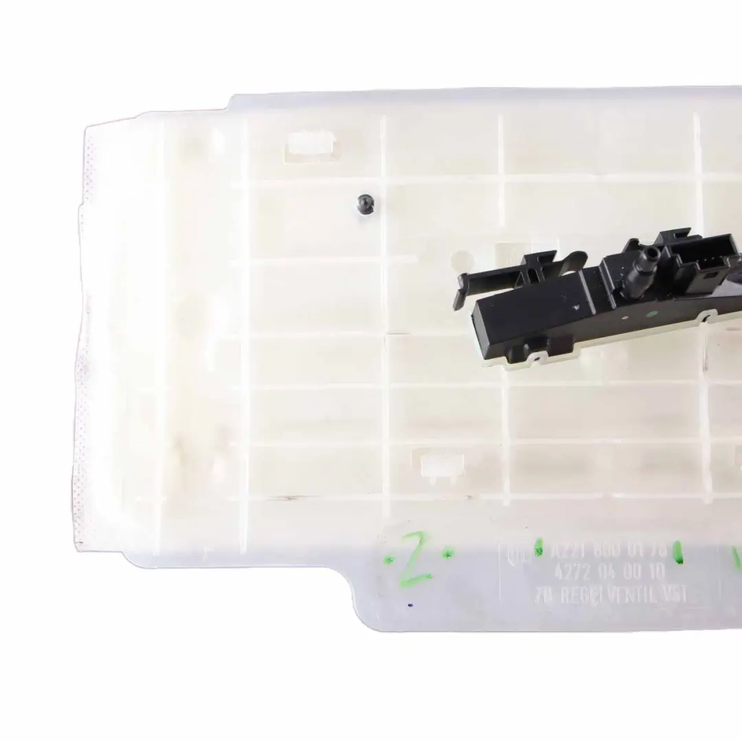 Mercedes W221 Front Seat Cushion Lumbar Support Pad Panel - SKU A2218000178 - Part number A2218000178
