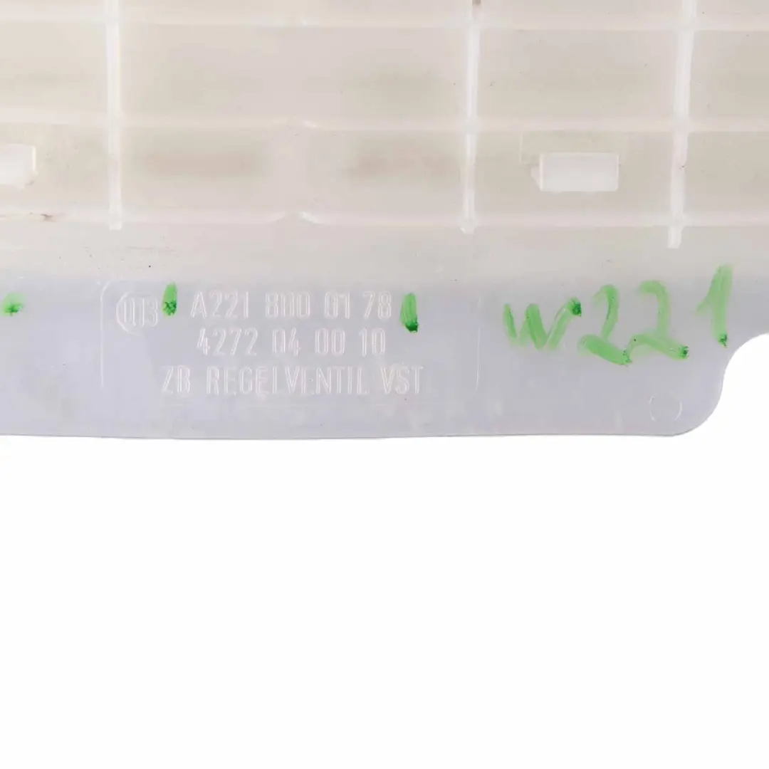 Mercedes W221 Front Seat Cushion Lumbar Support Pad Panel - SKU A2218000178 - Part number A2218000178