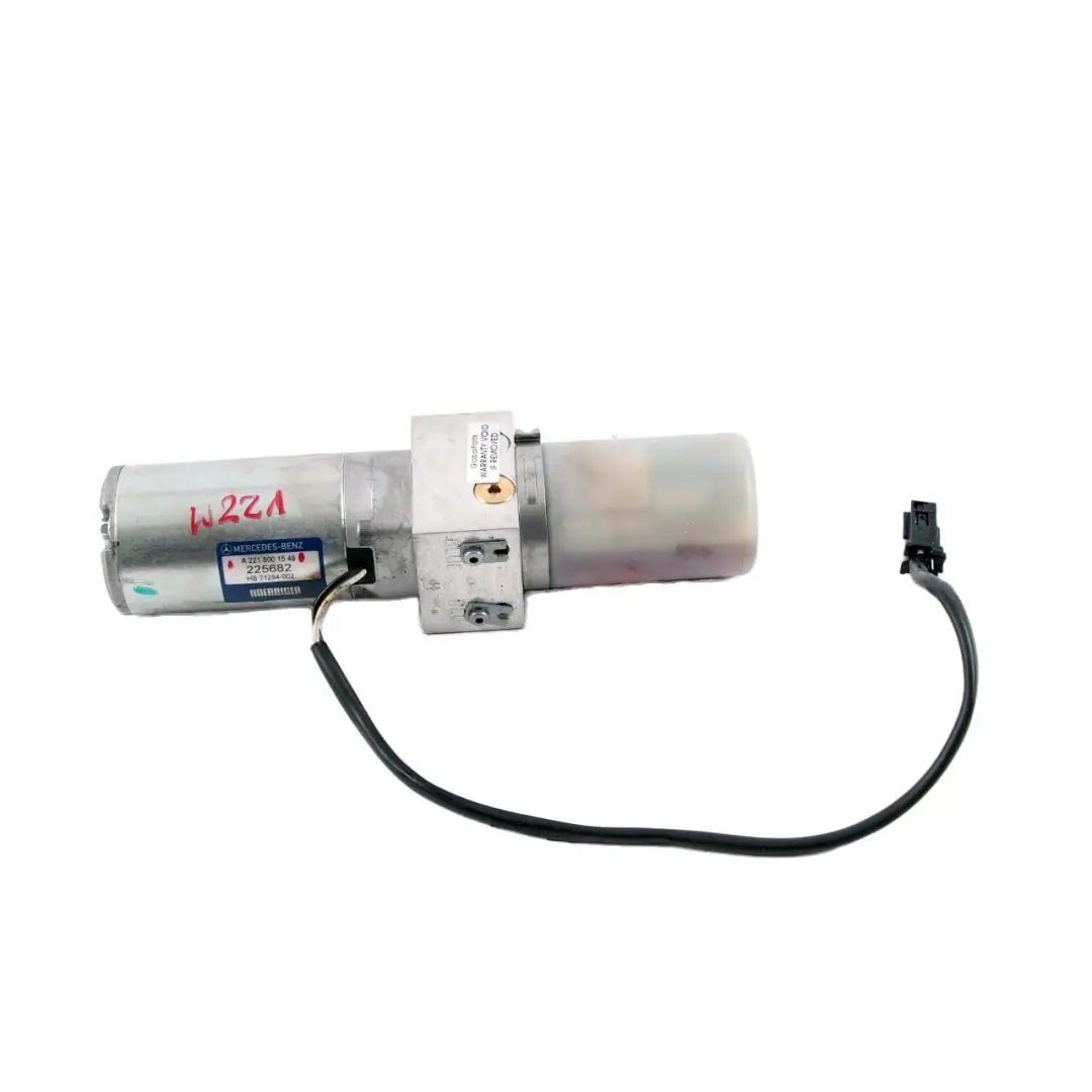 Mercedes-Benz S-Class W221 Remote Trunk Closing Hydraulic Pump Unit to with Part number A2218001548 Mercedes-Benz S-Class W221 Remote Trunk Closing Hydraulic Pump Unit - SKU A2218001548 - Part number A2218001548