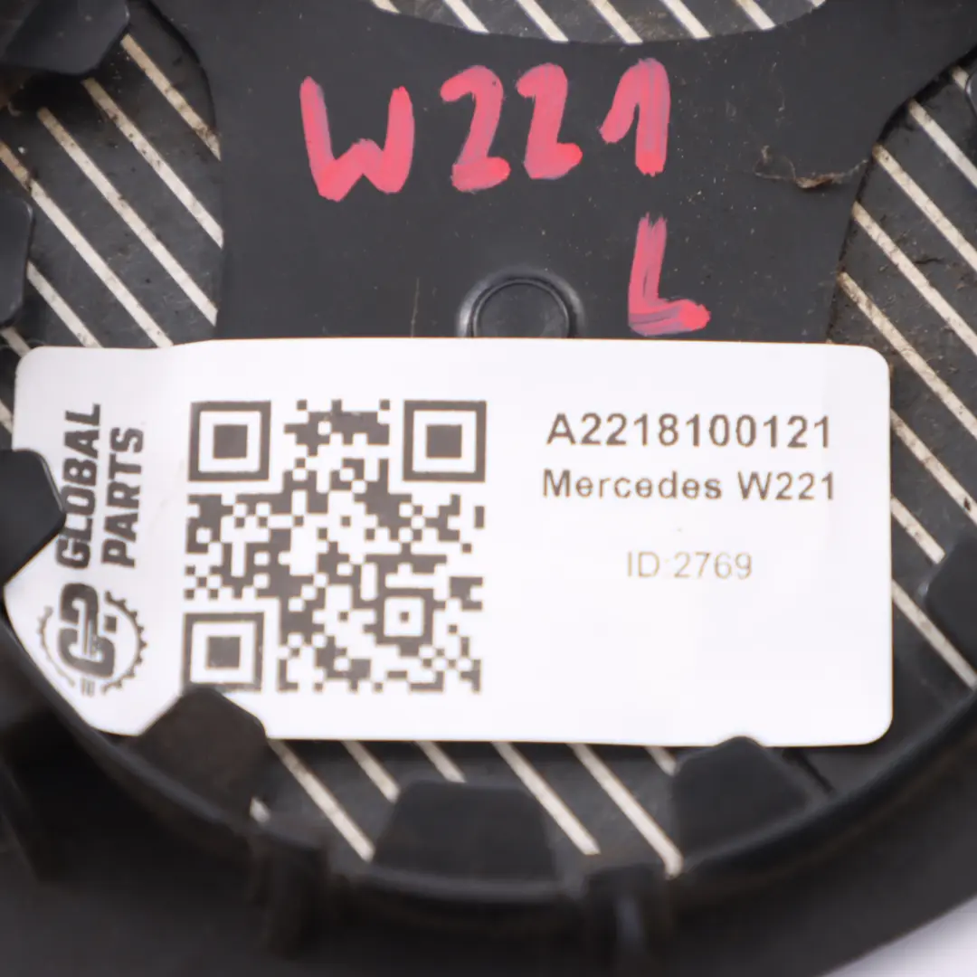 Mercedes W221 C219 Inserto Vetro Specchietto Retrovisore Sinistro - SKU A2218100121 - Numero di parte A2218100121
