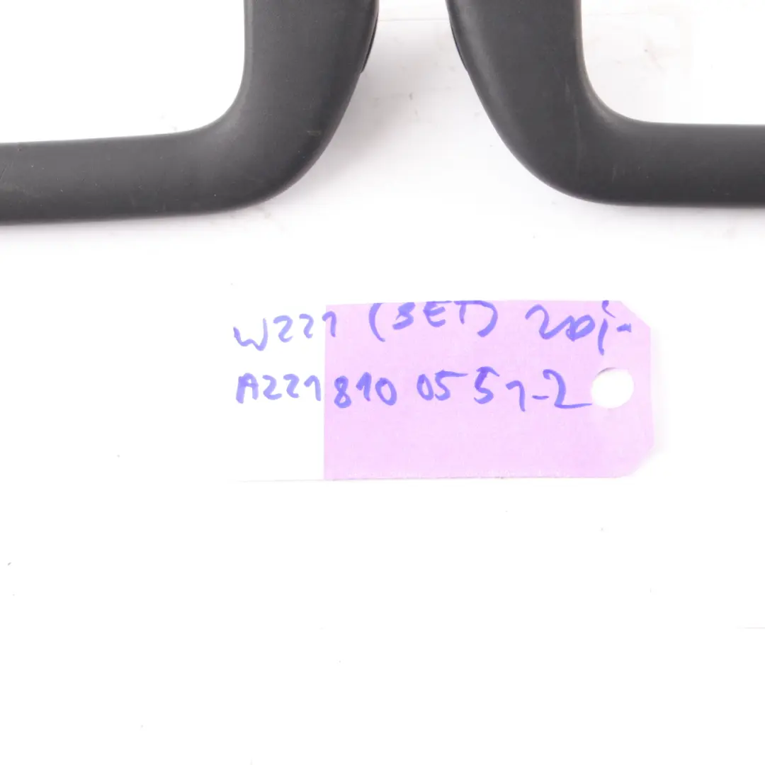  Headlining Handle Mercedes W221 Front Rear Left Right N/O/S Roof Grab Black Set - SKU A2218100551-2 - Part number A2218100551
