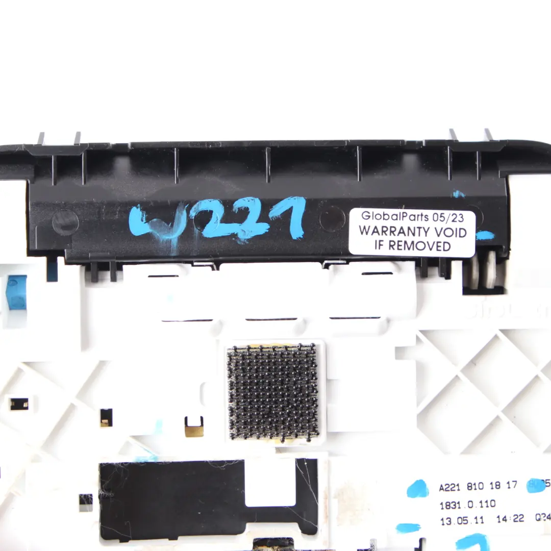 Techo Interior Espejo Trasero Izquierdo Derecho para Mercedes W221 con número de pieza A2218101817 Mercedes W221 Techo Interior Espejo Trasero Izquierdo Derecho - SKU A2218101817-1 - Número de pieza A2218101817