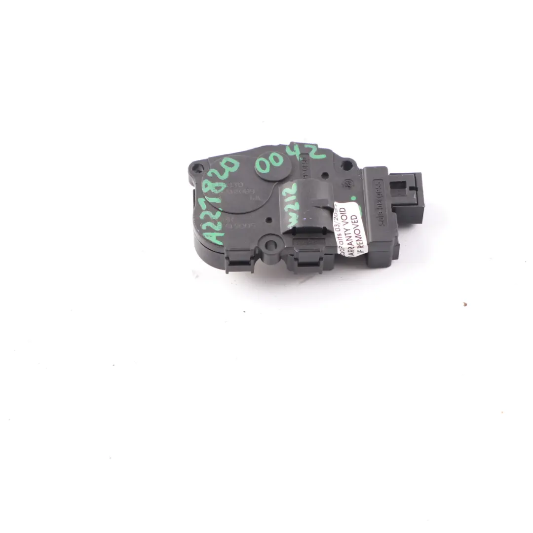  Motor Mercedes W212 Heater Blower Ventilation Flap ServoMotor - SKU A2218200042 - Part number A2218200042