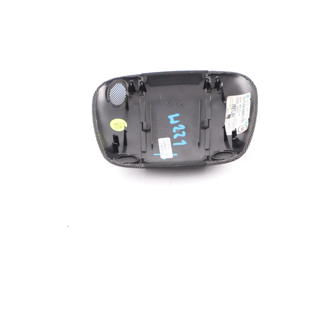 Roof Ultrasonic Burglar Alarm Sensor Cover Trim Black to Mercedes W221 with Part number A2218200149 Mercedes W221 Roof Ultrasonic Burglar Alarm Sensor Cover Trim Black - SKU A2218200149 - Part number A2218200149