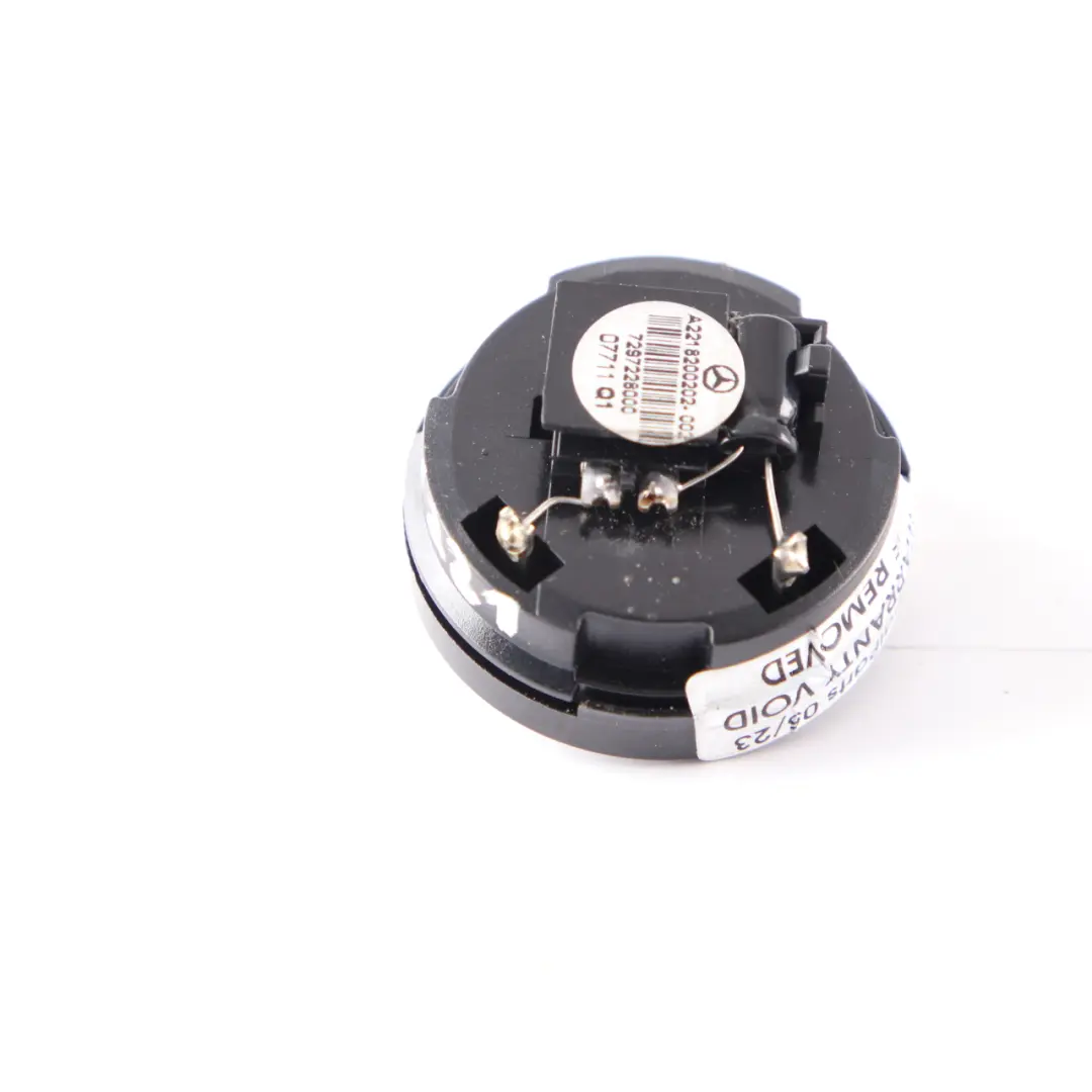 Hintere Türkarte Audio-Lautsprecher für Mercedes W221 mit Teilenummer A2218200202 Mercedes W221 Hintere Türkarte Audio-Lautsprecher - SKU A2218200202 - Teilenummer A2218200202