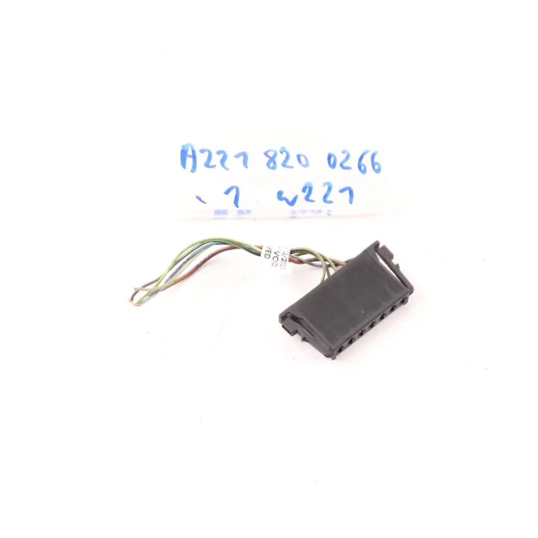 Mercedes W221 Lamp Rear Right O/S Tail Light Plug Socket Wiring A2115450328 - SKU A2218200266-1 - Part number A2218200266