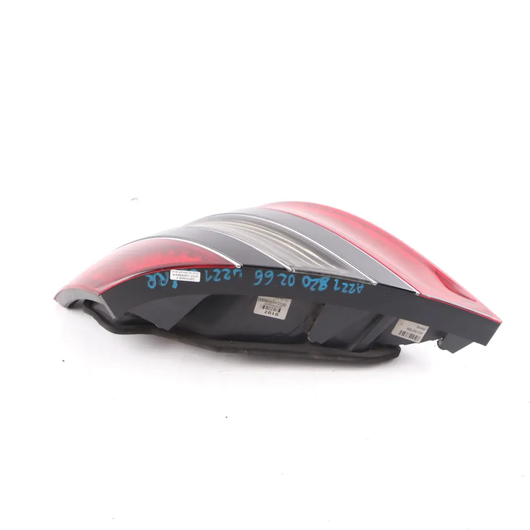 Lampe hinten rechts Rücklicht Obsidian Schwarz 197 A2218200264 Mercedes W221 - SKU A2218200266-OB - Teilenummer A2218200266
