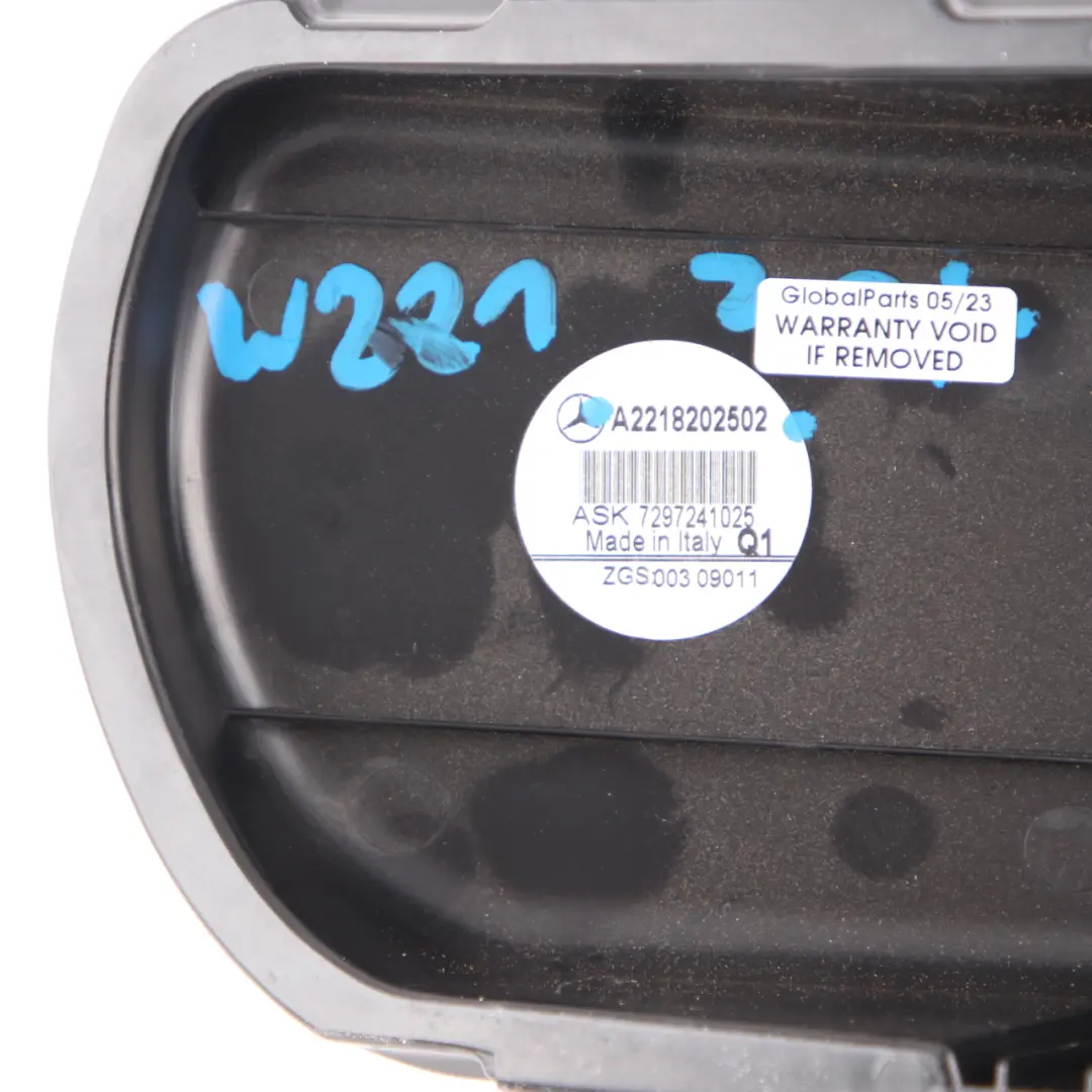 Mercedes W220 Głośnik Subwoofer Półki Tylnej Bose A2208204802 - SKU A2218202502 - Numer Części A2218202502