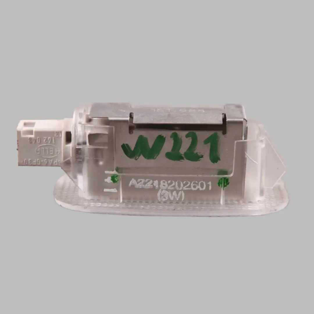 Interior Footwell Light Lamp Courtesy Illumination to Mercedes W221 with Part number A2218202601 Mercedes W221 Interior Footwell Light Lamp Courtesy Illumination - SKU A2218202601 - Part number A2218202601