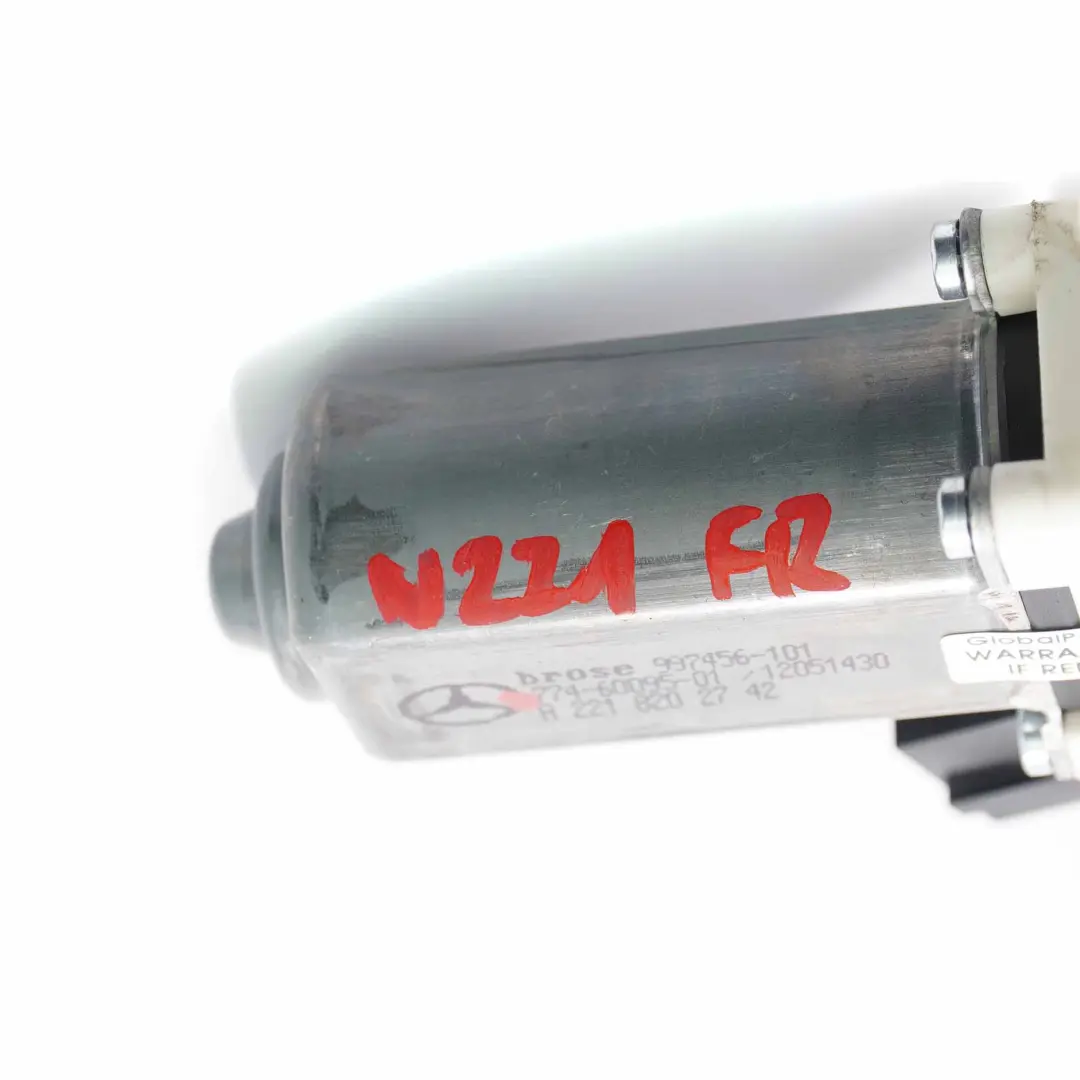 Elevalunas Motor Puerta Delantera Izquierda Unidad para Mercedes W221 con número de pieza A2218202742 Mercedes W221 Elevalunas Motor Puerta Delantera Izquierda Unidad - SKU A2218202742 - Número de pieza A2218202742