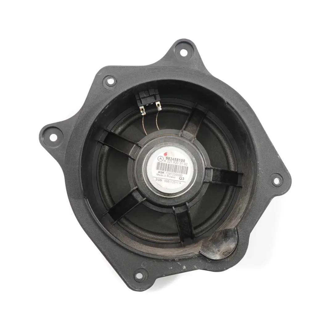 Speaker Mercedes W221 S211 Audio Door Left Right N/O/S Rear - SKU A2218203102 - Part number A2218203102