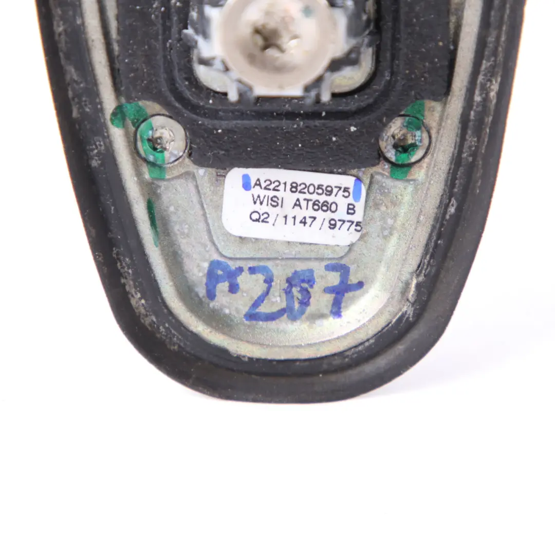 Roof Antenna Mercedes W207 W212 Aerial Shark Iridium Silver - 775 to with Part number A2218205975 Roof Antenna Mercedes W207 W212 Aerial Shark Iridium Silver - 775 - SKU A2218205975-IRS - Part number A2218205975