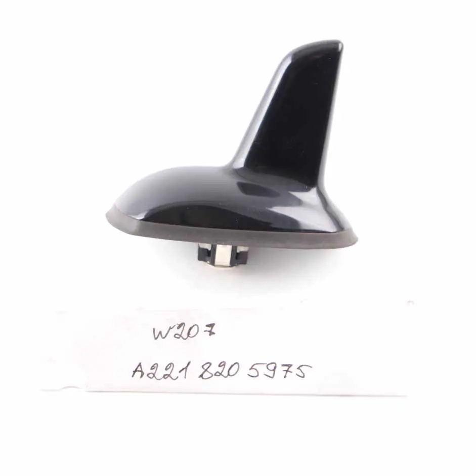  Antena Techo Mercedes W207 W212 Tiburón aéreo Negro Obsidiana - 197 - SKU A2218205975-OB - Número de pieza A2218205975