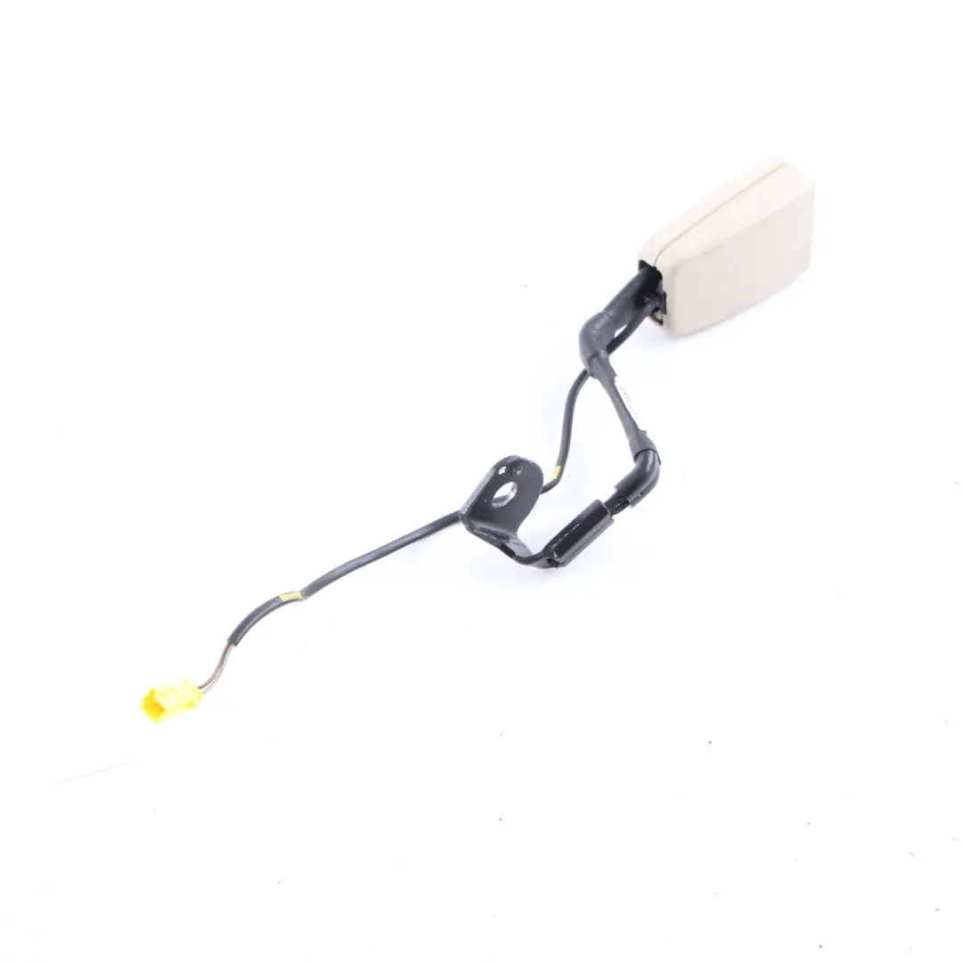 Mercedes W221 Seat Belt Buckle Beige Latch Rear Centre Middle - SKU A2218206415-1 - Part number A2218206415