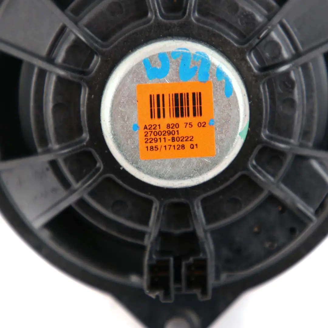 Mercedes W221 Lautsprecher Vorne Mitte Armaturenbrett Logic 7 - SKU A2218207502 - Teilenummer A2218207502