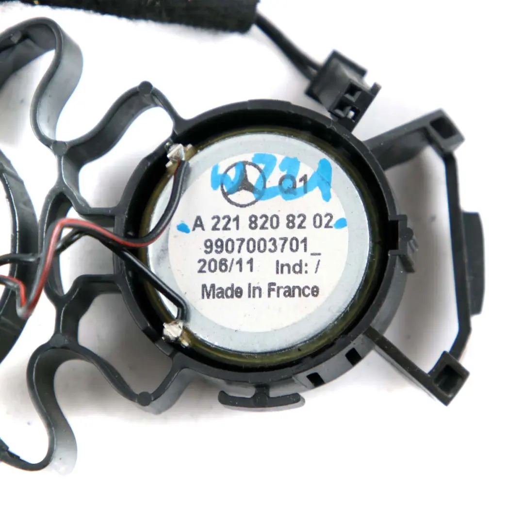 Mercedes W221 Front Centre Dashboard Tweeter Speaker - SKU A2218208202 - Part number A2218208202