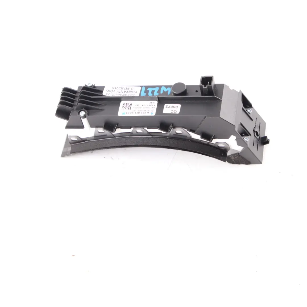 Mercedes W221 Panel Interruptores Salpicadero PDC Unidad Suspensión - SKU A2218215451 - Número de pieza A2218215451