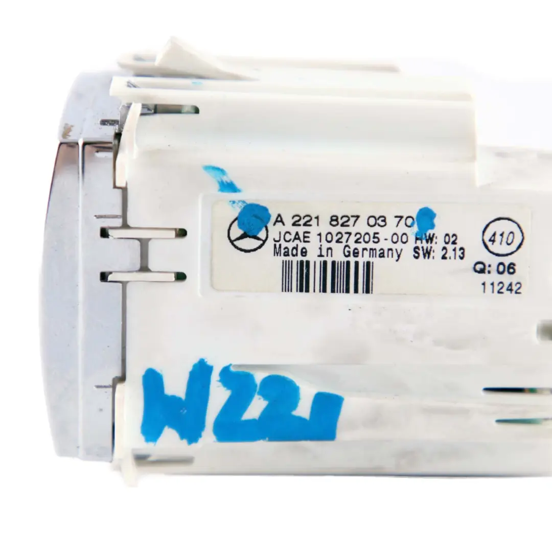 Reloj Analógico Para Tablero De Instrumentos Del Mercedes W221 para con número de pieza A2218270370 Reloj Analógico Para Tablero De Instrumentos Del Mercedes W221 - SKU A2218270370 - Número de pieza A2218270370