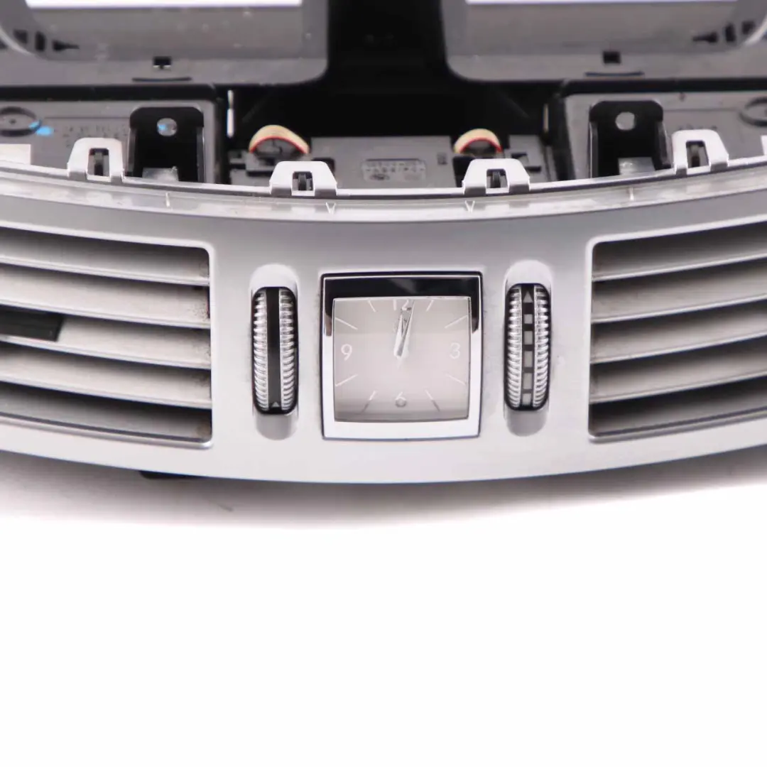 Mercedes W221 Dashboard Dash Clock Centre Air Vent Nozzle Grill A2218300954 - SKU A2218300554-2 - Part number A2218300554