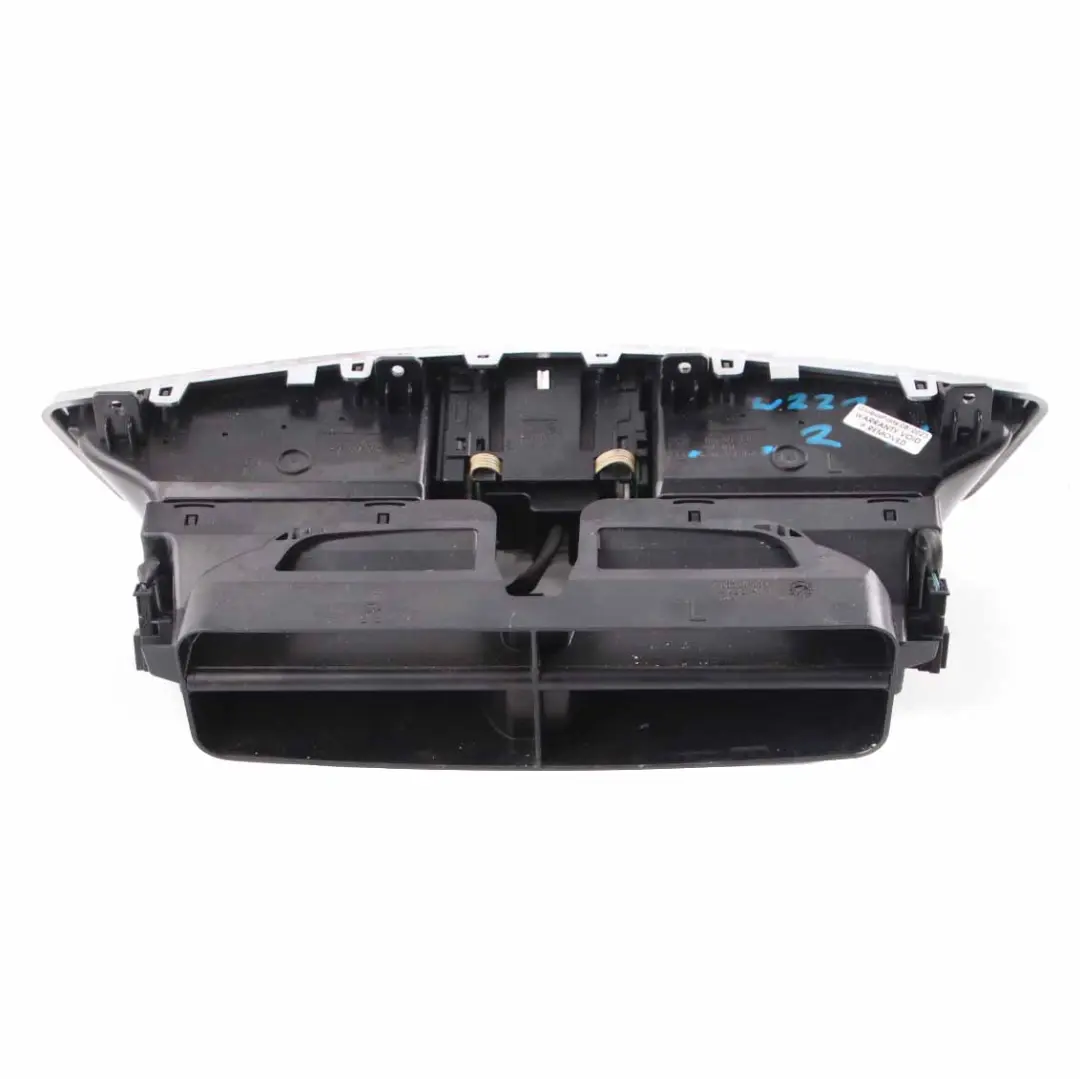 Mercedes W221 Dashboard Dash Clock Centre Air Vent Nozzle Grill A2218300954 - SKU A2218300554-2 - Part number A2218300554