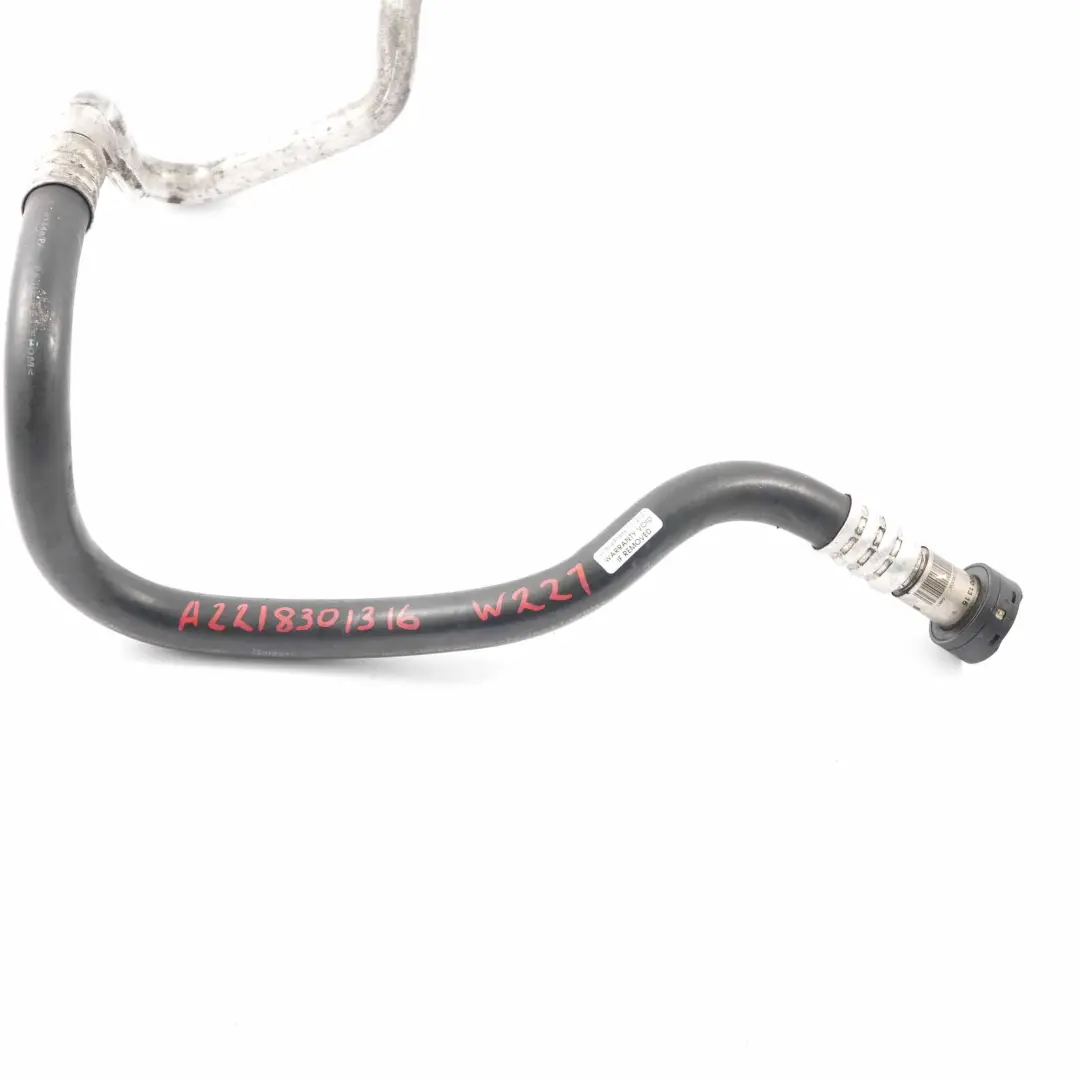 Conditioning Coolant Suction Pipe Line Hose to Mercedes W221 Air with Part number A2218301316 Mercedes W221 Air Conditioning Coolant Suction Pipe Line Hose - SKU A2218301316 - Part number A2218301316