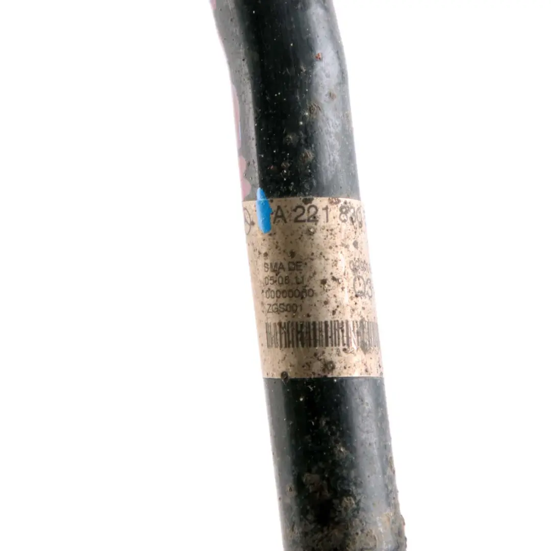 Mercedes-Benz S-Class W221 Heater Radiator Coolant Pipe Hose to with Part number A2218305715 Mercedes-Benz S-Class W221 Heater Radiator Coolant Pipe Hose - SKU A2218305715 - Part number A2218305715