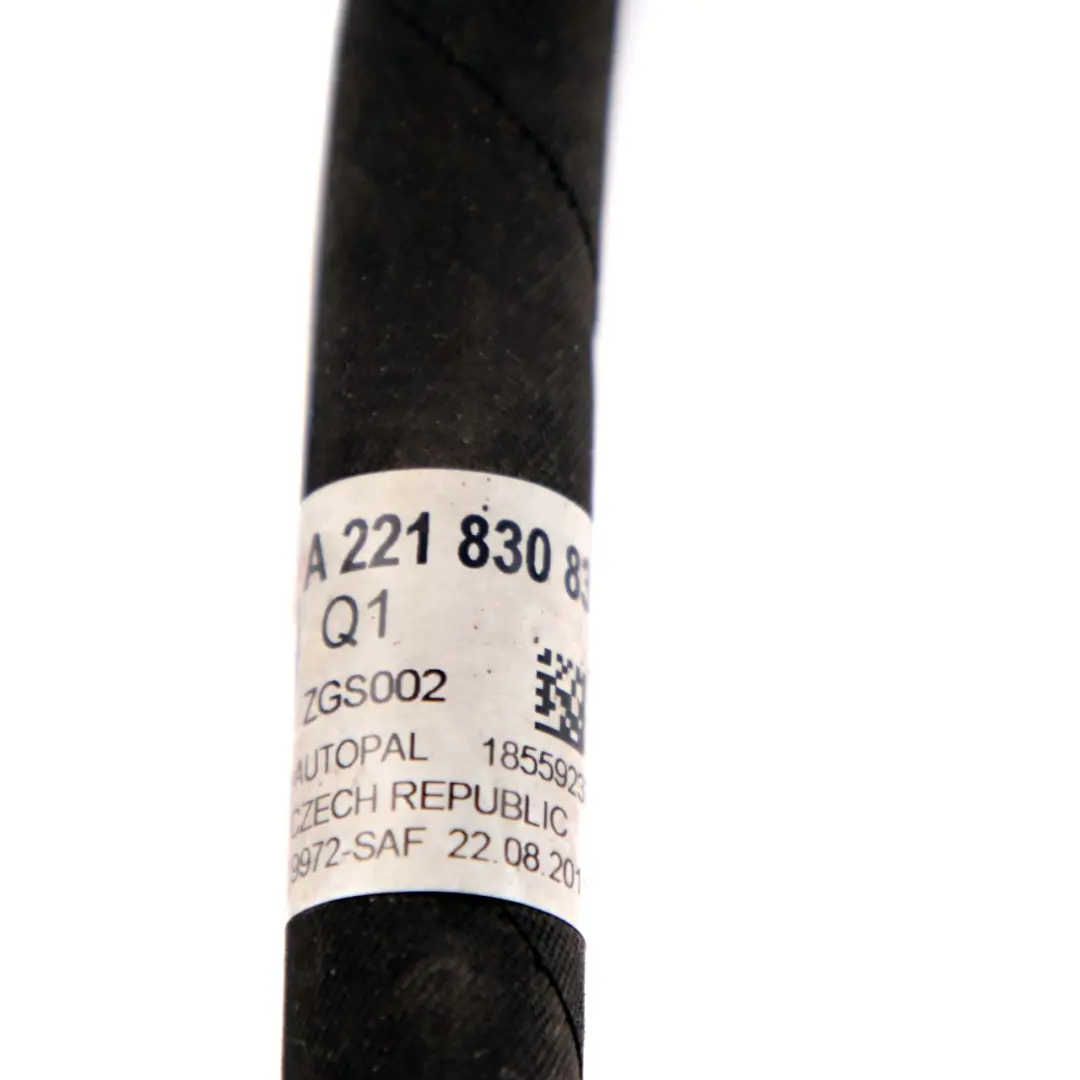 Mercedes-Benz W221 Pressure Hose Pipe Air Conditioning Condenser to with Part number A2218308315 Mercedes-Benz W221 Pressure Hose Pipe Air Conditioning Condenser - SKU A2218308315 - Part number A2218308315