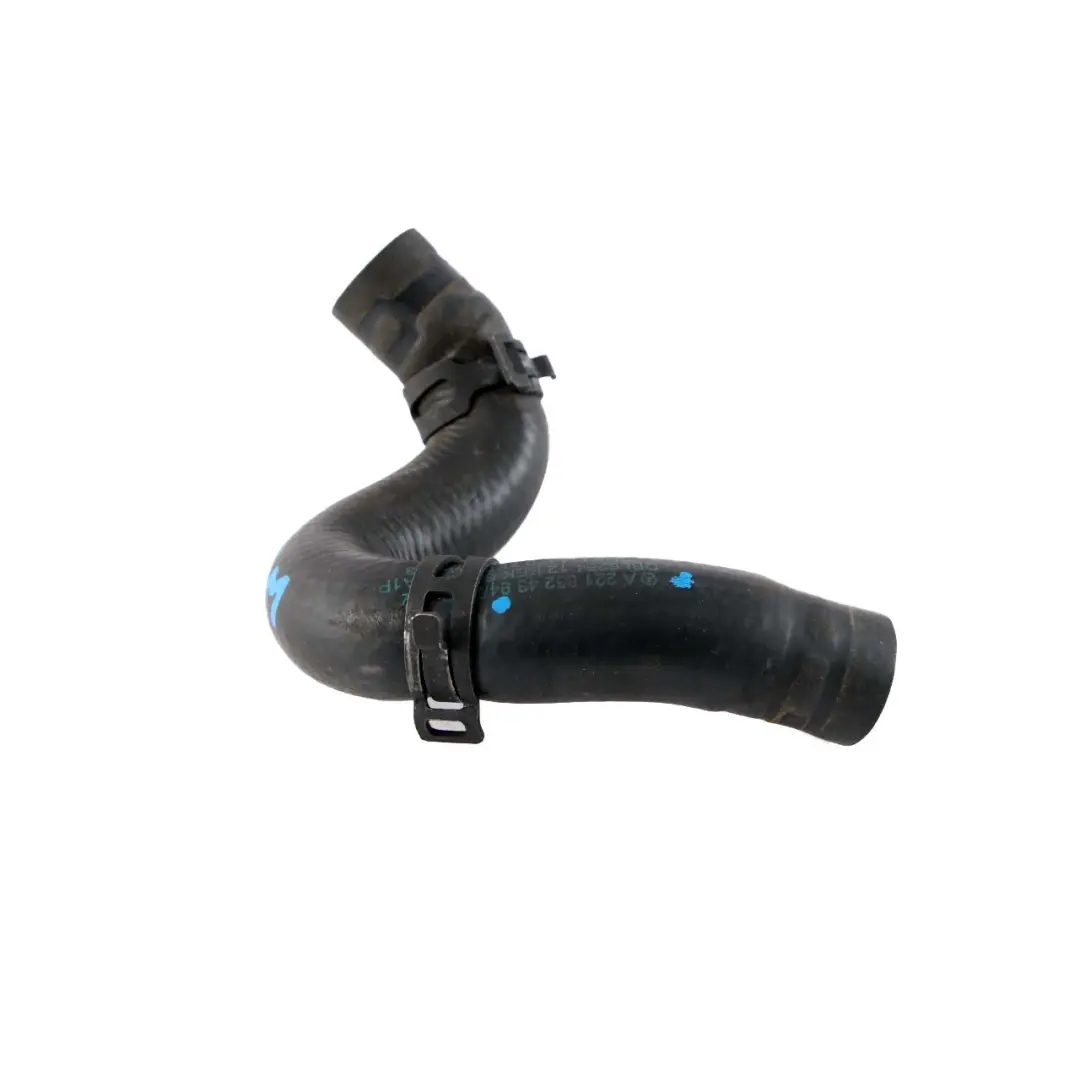 Mercedes-Benz S-Class W221 Engine Water Cooling Coolant Hose Pipe to with Part number A2218324394 Mercedes-Benz S-Class W221 Engine Water Cooling Coolant Hose Pipe - SKU A2218324394 - Part number A2218324394