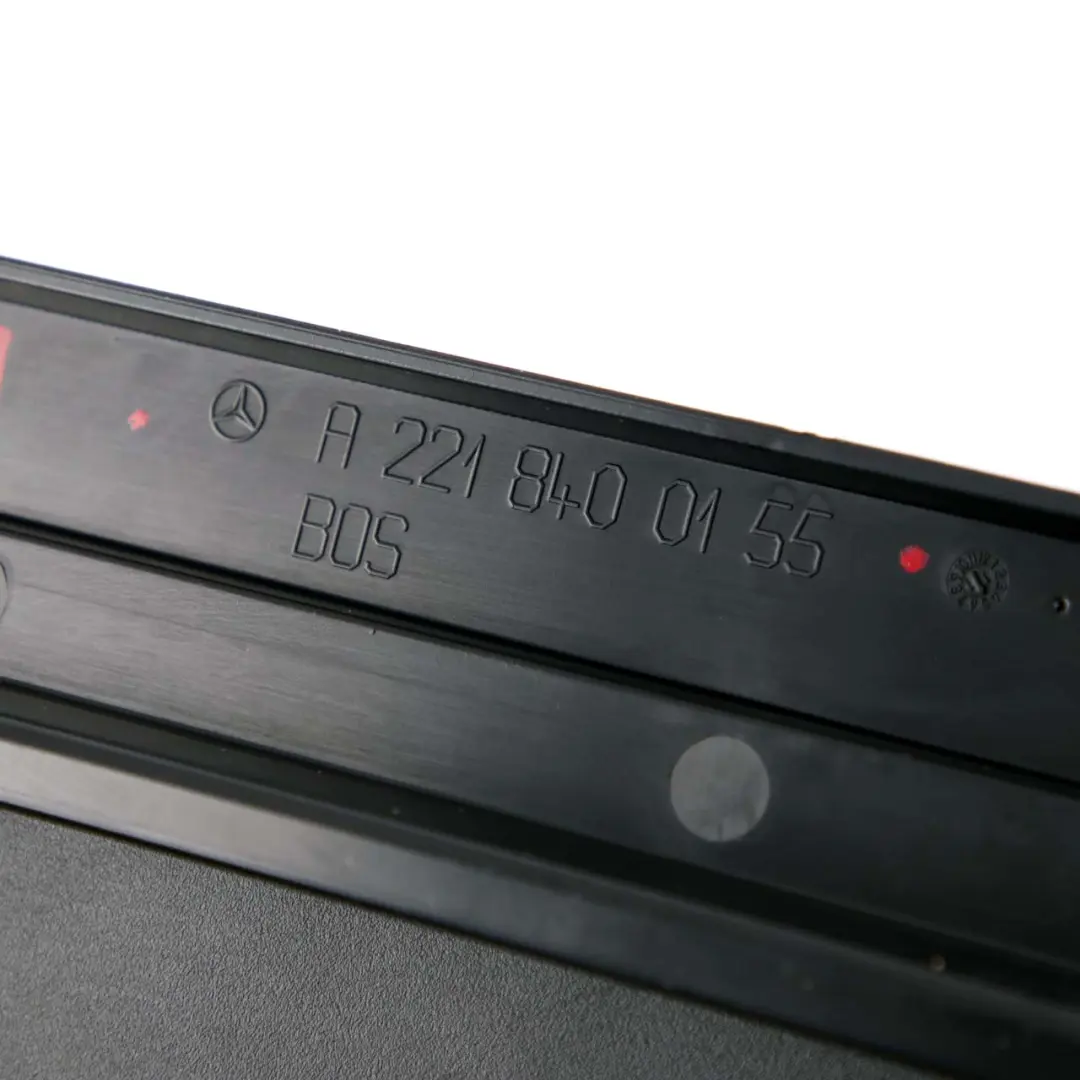 Mercedes-Benz S-Class W221 Flap Side Off Boot Trim Cover Nest Rear to with Part number A2218400155 Mercedes-Benz S-Class W221 Flap Side Off Boot Trim Cover Nest Rear - SKU A2218400155 - Part number A2218400155