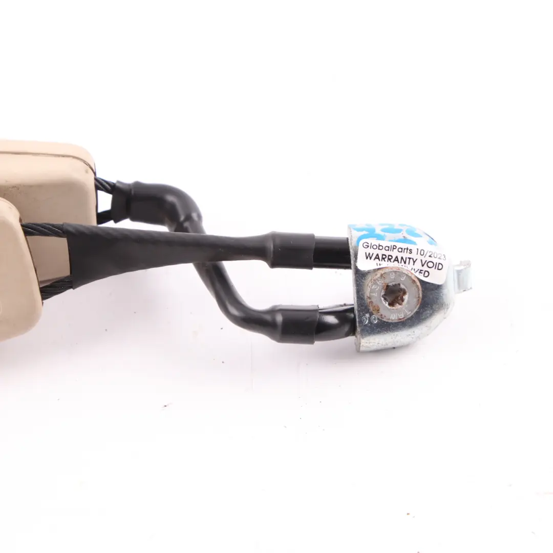 Mercedes W221 Seat Belt Buckle Rear Middle Centre Right O/S Beige - SKU A2218600269 - Part number A2218600269