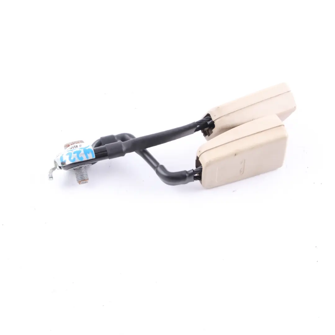 Mercedes W221 Seat Belt Buckle Rear Middle Centre Right O/S Beige - SKU A2218600269 - Part number A2218600269