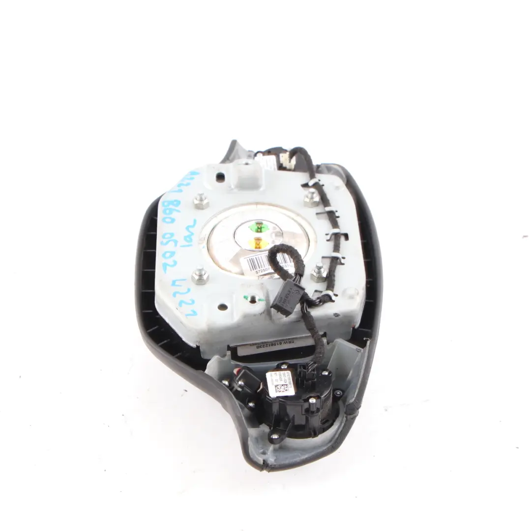 Mercedes W221 Volante Modulo Aria Pulsanti Pelle Nero - SKU A2218600502 - Numero di parte A2218600502