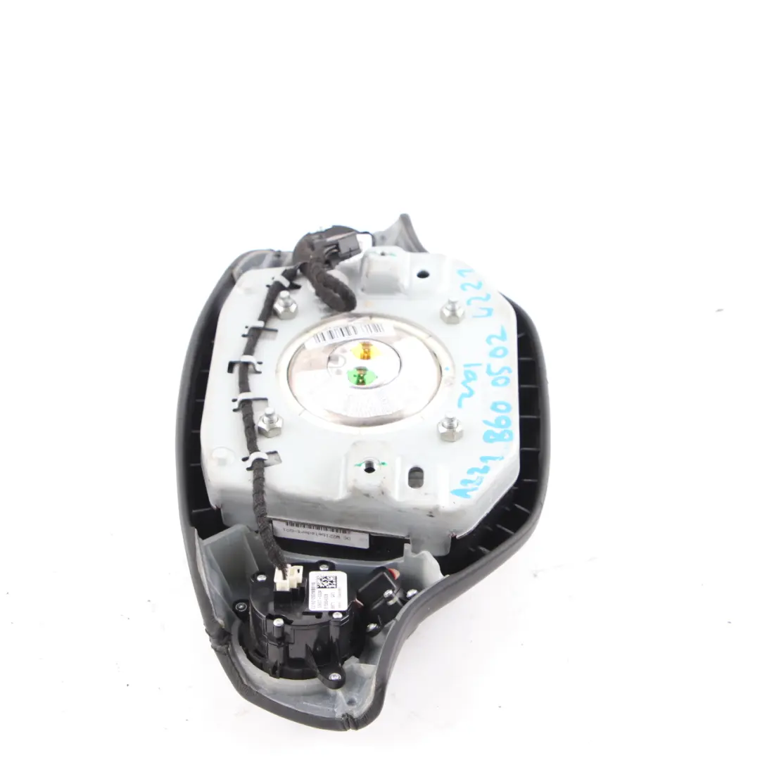 Mercedes W221 Volant Air Module Boutons Cuir Noir - SKU A2218600502 - Numéro de pièce A2218600502