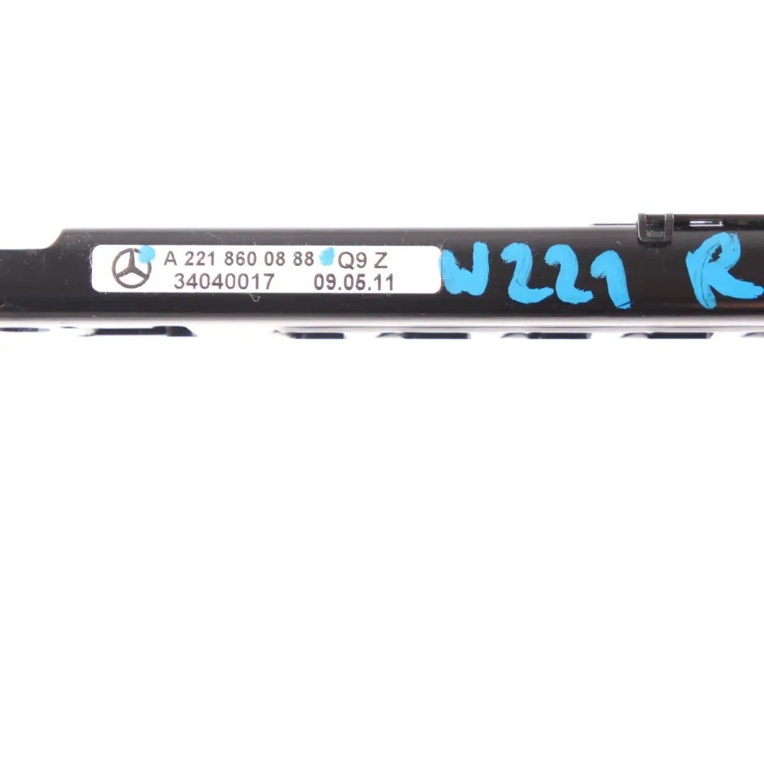 Belt Height Adjuster Front Right Seat O/S to Mercedes W221 Seat with Part number A2218600888 Mercedes W221 Seat Belt Height Adjuster Front Right Seat O/S - SKU A2218600888 - Part number A2218600888