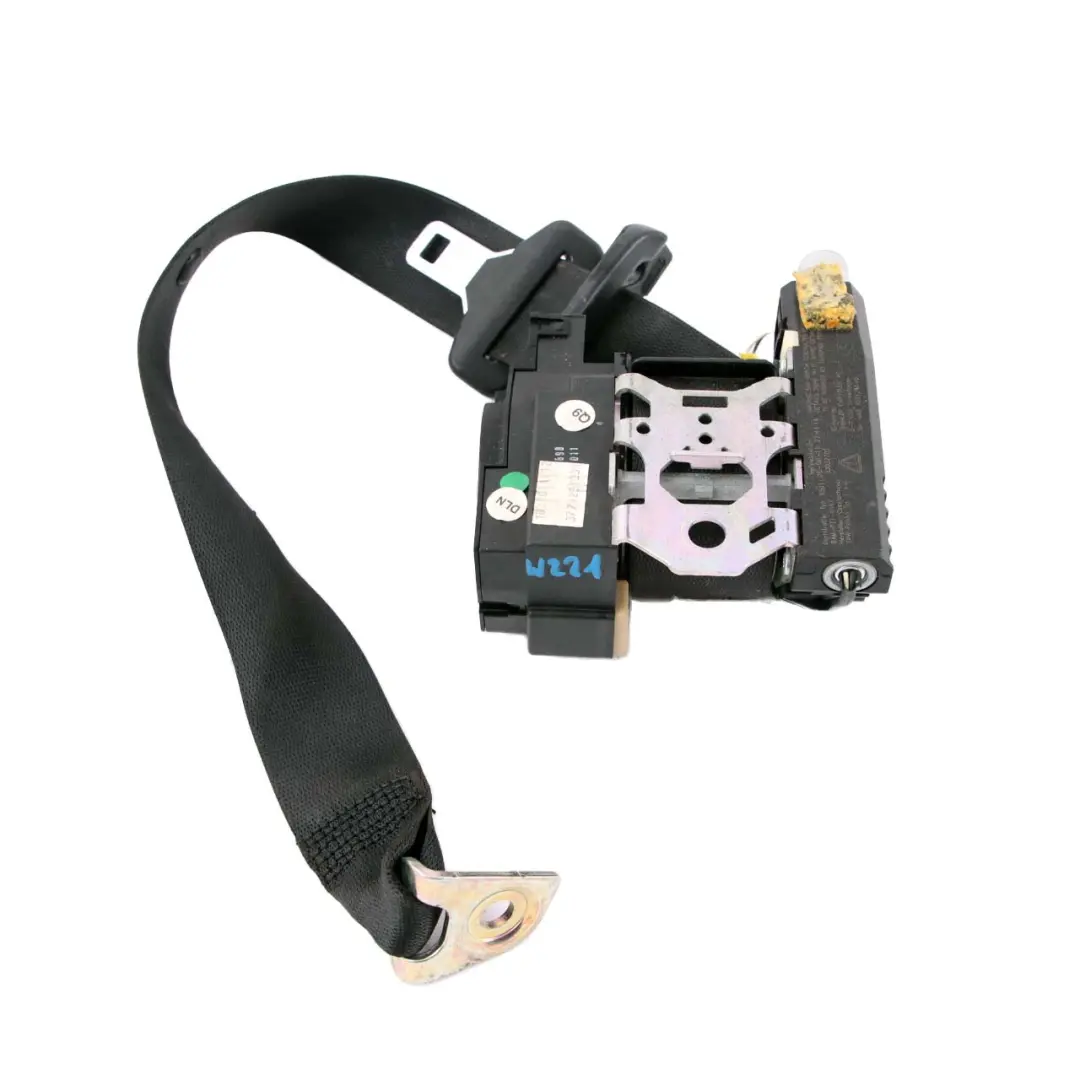 Mercedes W221 Schwarzer Sicherheitsgurt Hinten Rechts - SKU A2218601285 - Teilenummer A2218601285