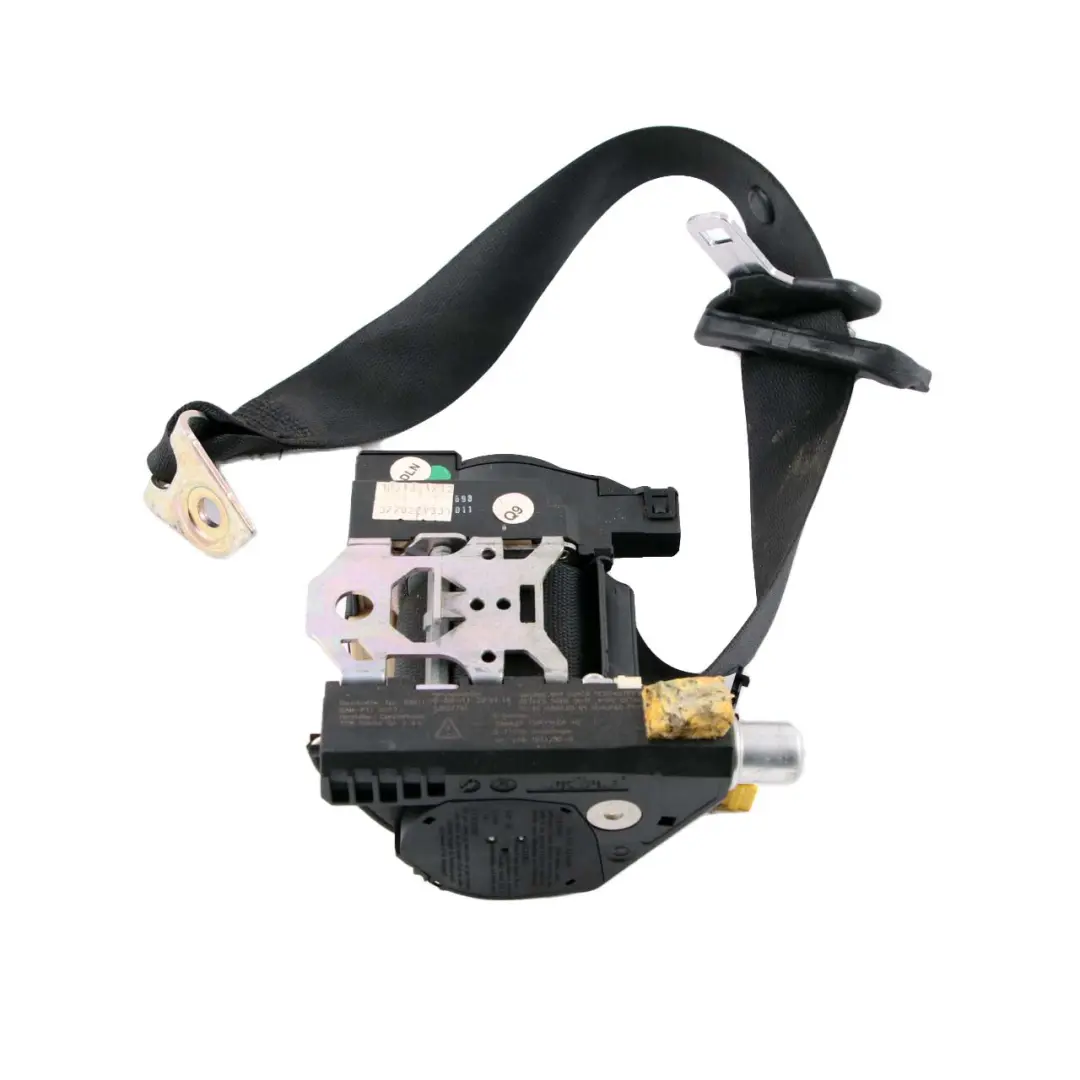 Seatbelt Rear Right O/S to Mercedes W221 Black with Part number A2218601285 Mercedes W221 Black Seatbelt Rear Right O/S - SKU A2218601285 - Part number A2218601285