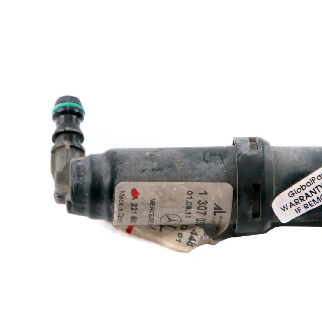 Ugello Lavafari Sinistro per Mercedes W221 con numero di parte A2218601347 Mercedes W221 Ugello Lavafari Sinistro - SKU A2218601347 - Numero di parte A2218601347