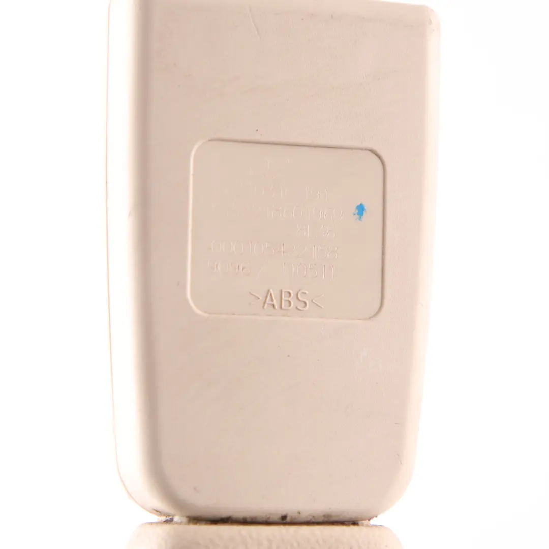 Mercedes W221 Seat Belt Buckle Front Left N/S Safety Beige - SKU A2218601969 - Part number A2218601969