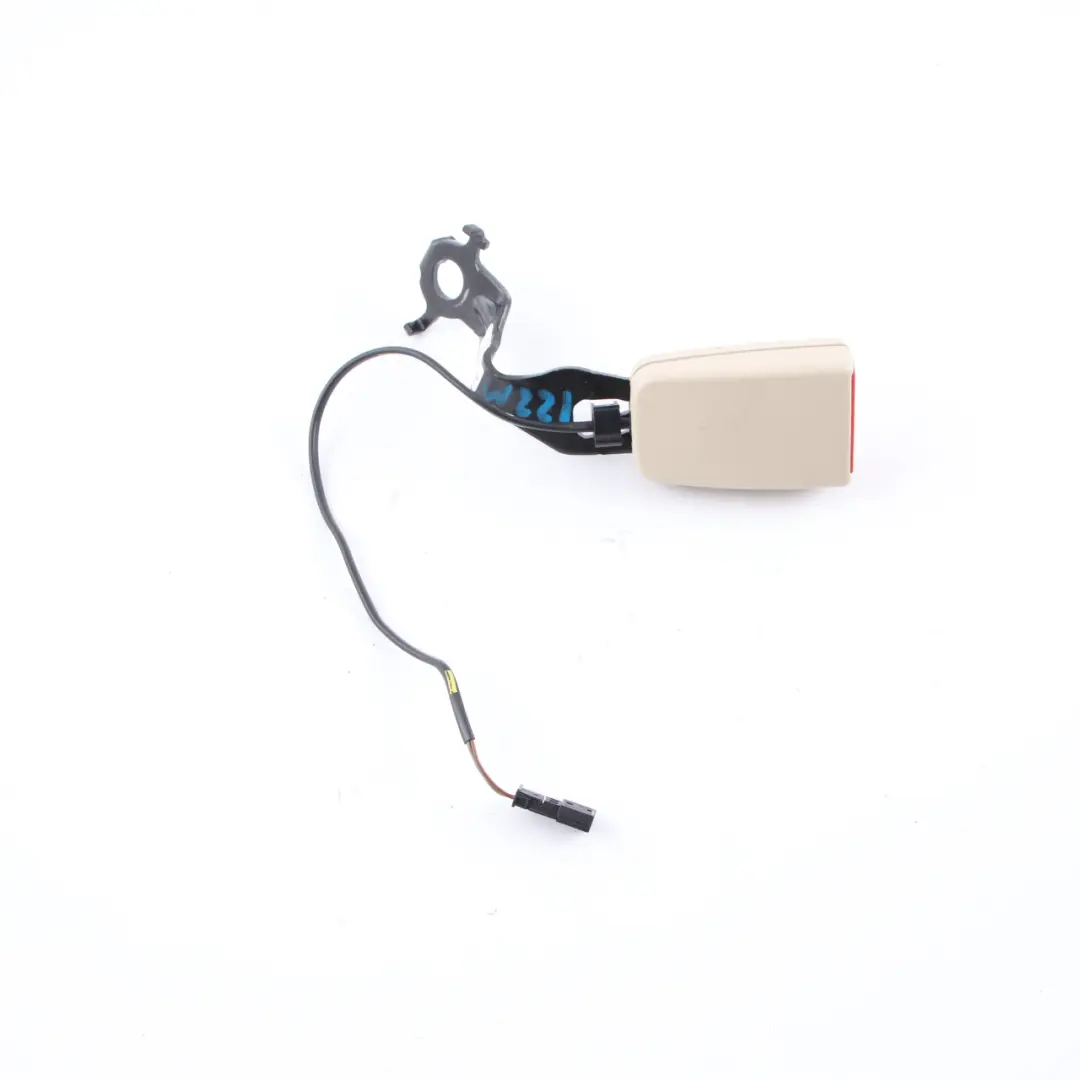 Seat Buckle Mercedes W221 Beige Tensioner Belt Rear Right O/S - SKU A2218602569 - Part number A2218602569