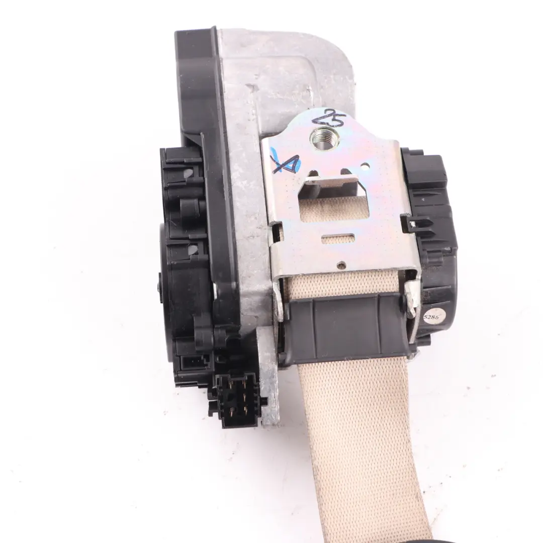 Seatbelt Front Left N/S Safety Seat Belt Beige to Mercedes W221 with Part number A2218603185 Mercedes W221 Seatbelt Front Left N/S Safety Seat Belt Beige - SKU A2218603185 - Part number A2218603185