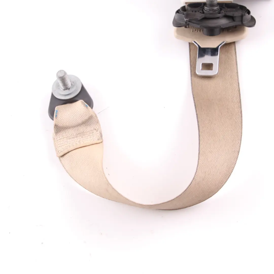 Mercedes W221 Seatbelt Front Left N/S Safety Seat Belt Beige - SKU A2218609785 - Part number A2218609785